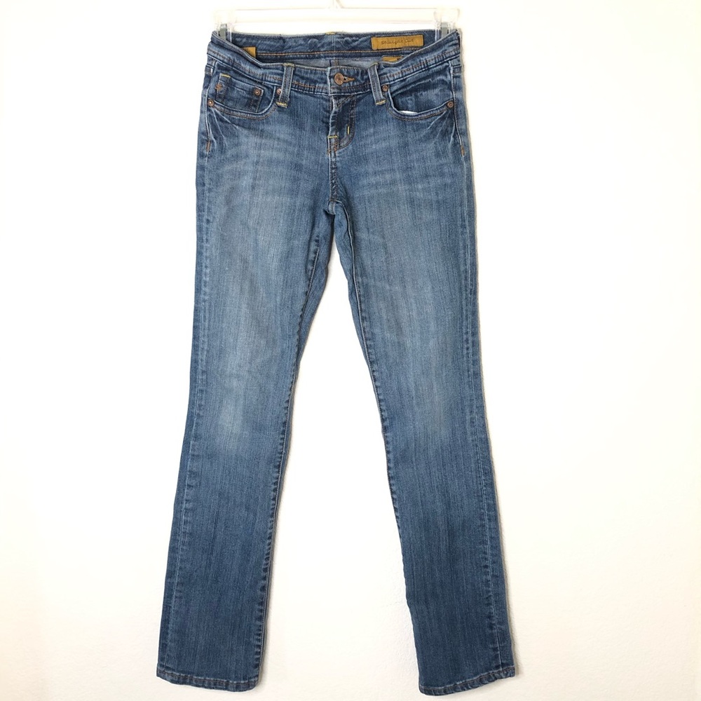 Seven Straight cut low rise jeans S stitch